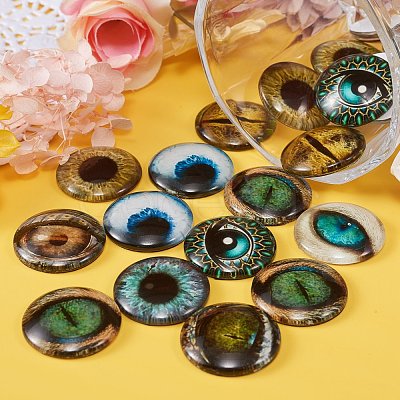 Glass Cabochons GLAA-SZ0001-02-1