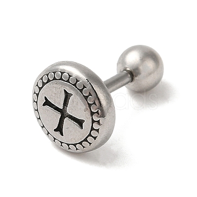 304 Stainless Steel Stud Earrings EJEW-K260-01AS-1