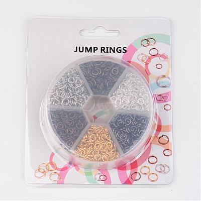 1 Box Open Jump Rings Brass Jump Rings KK-JP0007-5mm-1