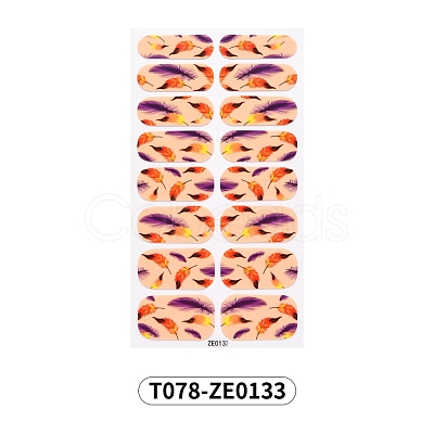 Full Wrap Fruit Nail Stickers MRMJ-T078-ZE0133-1