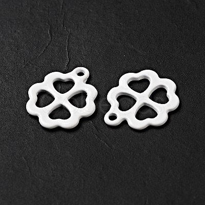 Spray Painted 201 Stainless Steel Charms STAS-G304-24E-1