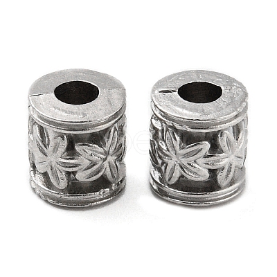 Tarnish Resistant 316 Stainless Steel Beads STAS-B047-25P-1