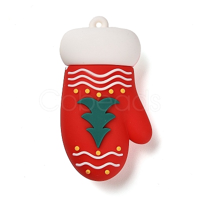 Christmas PVC Plastic Big Pendants KY-D018-01F-1