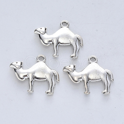 Tibetan Style Alloy Pendants TIBE-R316-112AS-RS-1