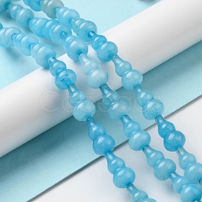 Natural White Jade Beads Strands G-C039-B04-1