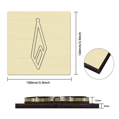 Wood Cutting Dies DIY-WH0178-045-1