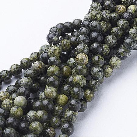 Gemstone Beads Strands GSR6MMC146-1-1