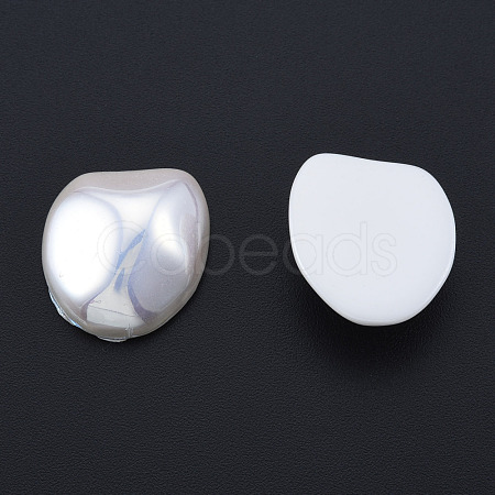 ABS Plastic Imitation Pearl Cabochons KY-N015-29-1