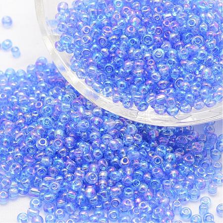 8/0 Round Glass Seed Beads X-SEED-J011-F8-166-1