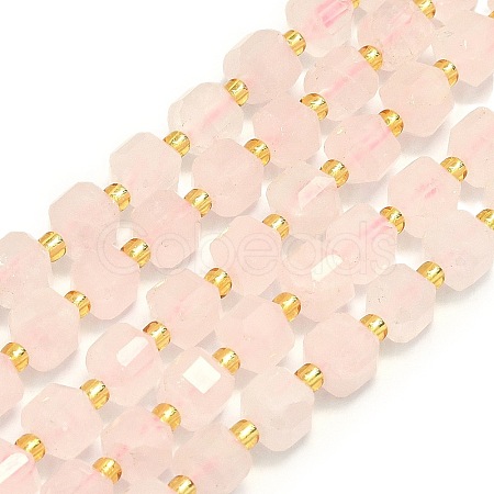 Natural Rose Quartz Beads Strand G-I376-D42-01-1