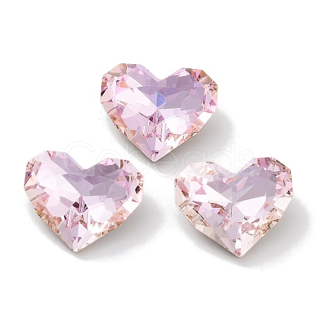 Glass Rhinestone Cabochons RGLA-G020-04C-D508-1