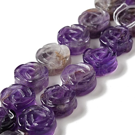 Natural Amethyst Beads Strands G-D475-01J-1