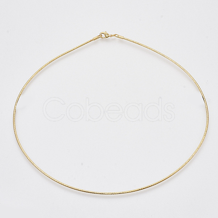 Brass Chains Necklaces KK-N216-40-1