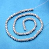 Potato Natural Cultured Freshwater Pearl Beads Strands X-PEAR-E007-3-4mm-AA-2