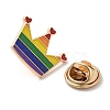 Pride Rainbow Theme Enamel Pins JEWB-G031-01N-3