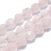 Natural Rose Quartz Beads Strands G-K303-B15-10MM-1