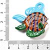 Handmade Lampwork Pendants LAMP-A004-02F-3