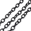 Oval Oxidation Aluminum Cable Chains CHA-K003-09EB-1