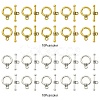 20Pcs 2 Colors Tibetan Style Alloy Toggle Clasps FIND-YW0004-22-2