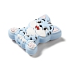 Cat Silicone Focal Beads SIL-B069-01E-2