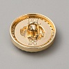 Alloy Enamel Buttons BUTT-WH0029-12A-01KCG-2