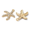 Alloy with Rhinestone Pendants FIND-Z014-21G-2