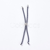 Nylon Twisted Cord Bracelet Making MAK-F018-07P-RS-2