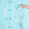   3 Bags 3 Style Paper Under the Sea Garland DIY-PH0009-98-3