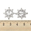 304 Stainless Steel Connector Charms STAS-P344-07P-3