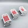 Mini Wood Rocking Baby Doll Cradle Bed MIMO-PW0001-020-2