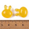 Transparent Epoxy Resin Bunny Decoden Cabochons CRES-P035-03C-3