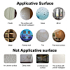 CREATCABIN Acrylic Self Adhesive Furniture Films DIY-CN0001-21-6