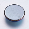 Electroplate Non-magnetic Synthetic Hematite Cabochons G-K237-18B-01-3