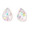 Resin Imitation Opal Cabochons RESI-H148-07-3