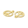 Rack Plating Brass Charms X-KK-C007-08G-3