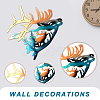 Iron Wall Decorations AJEW-WH0002-14A-3