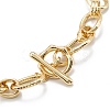 Brass Link Bracelets BJEW-K221-01G-3