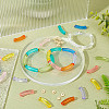 SUPERFINDINGS DIY Chunky Tube Beaded Stretch Bracelet Making Kits DIY-FH0004-53-6