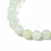 Natural New Jade Beaded Stretch Bracelets BJEW-Q692-44-8mm-3