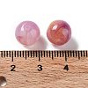 Acrylic Imitation Gemstone Beads X-OACR-R029-10mm-21-3
