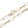 Brass Paperclip Chains MAK-S072-14C-KC-1