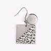 304 Stainless Steel Earring Hooks STAS-WH0027-20F-1