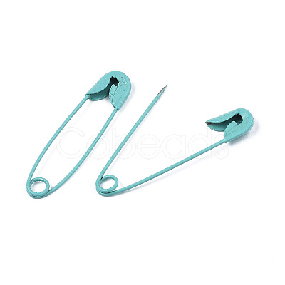 Spray Painted Iron Safety Pins IFIN-T017-02E-NR-1