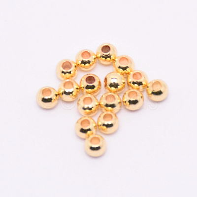 Brass Solid Beads KK-WH0035-17G-B01-1