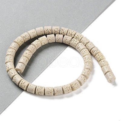 Synthetic Lava Rock Dyed Beads Strands G-H311-05B-03-1