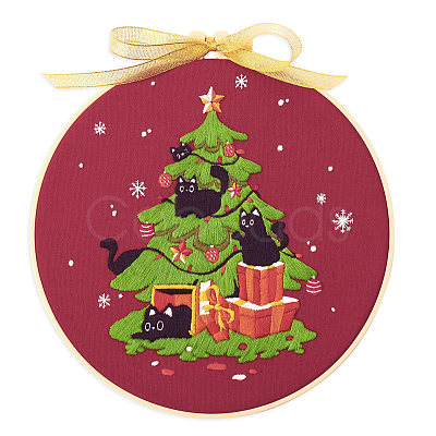 Christmas Pattern DIY Embroidery Kit PW-WGF25D6-03-1