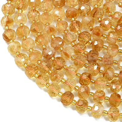 Natural Citrine Beads Strands G-K389-E69-01-1