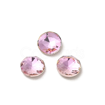 Glass Rhinestone Cabochons RGLA-P037-10A-D-1