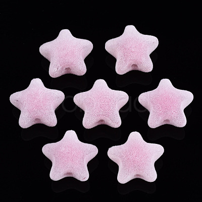 Flocky Acrylic Beads MACR-S275-25A-05-1