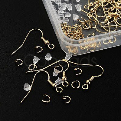 50Pcs 304 Stainless Steel Earring Hooks DIY-YW0006-79-1